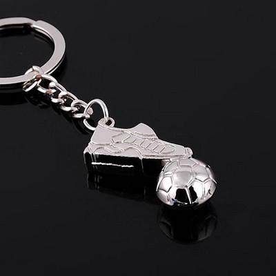 Soccer & Shoes Shaped Key Chain