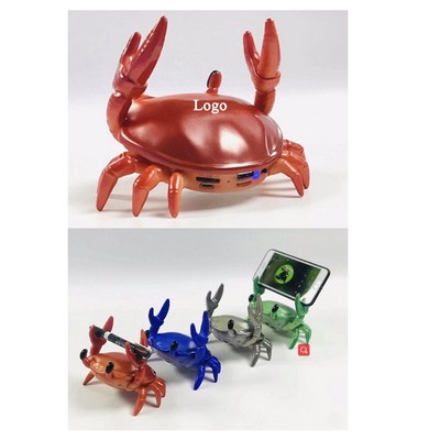 Weightlifting Crab Wireless Bluetooth Speaker Phone holder