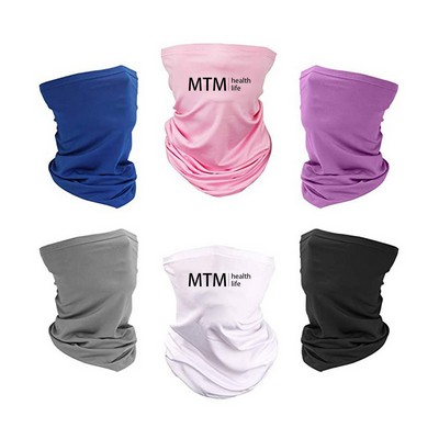 Solid Color Bandanna Face Mask