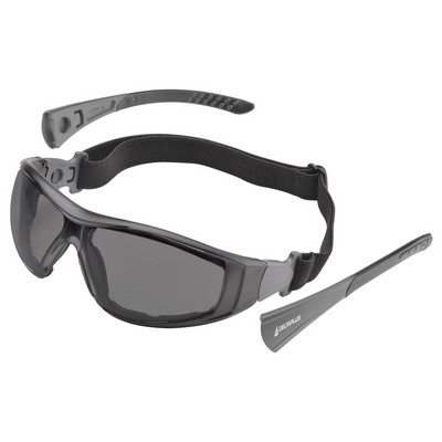 Go Spec II Safety Glasses, Gray Anti-fog