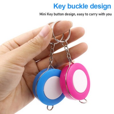 4.9' Mini Tape Measure Keychain