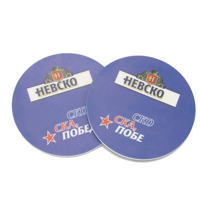 Heat-Resistant PVC Drink Coaster