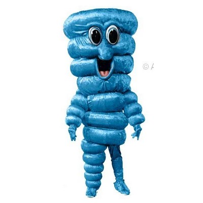 Tornado Mascot Costume