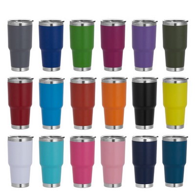 30 Oz. Double Wall Stainless Steel Vacuum Tumbler