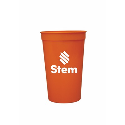 22 Oz. Orange Stadium Cup