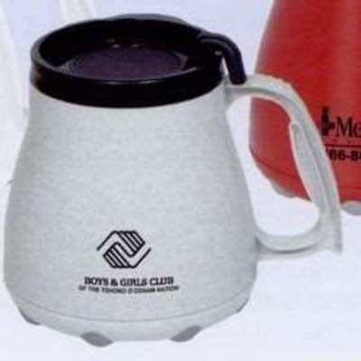 Low Rider Mug with Special Rubber Grip Base & Slider Lid