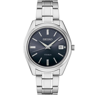 Seiko Men's Essential Watch w/Dark Blue Dial