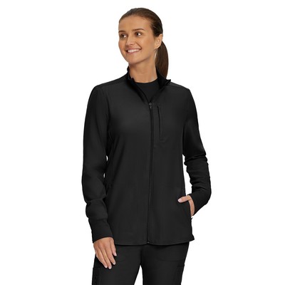 Landau - Forward - Women's 3-Pocket Mock-Neck Zip-Front Jacket