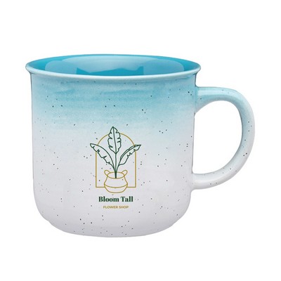 14 oz. Lucea Gradient Bistro Mug (2 Color Imprint)