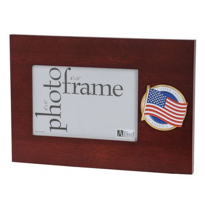 Sheriff Mahogany Picture Frame (4"x6")