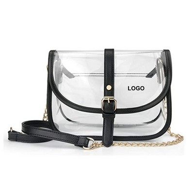 Clear Crossbody Bag (direct import)