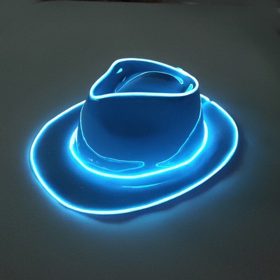 Neon LED Cowboy Hat