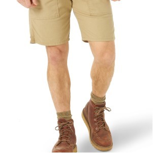 Wrangler® Riggs Workwear® Men's Golden Khaki Beige Work Shorts