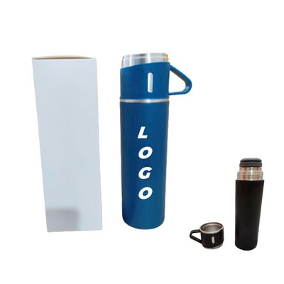 Vacuum Insulated Bottle with Cup