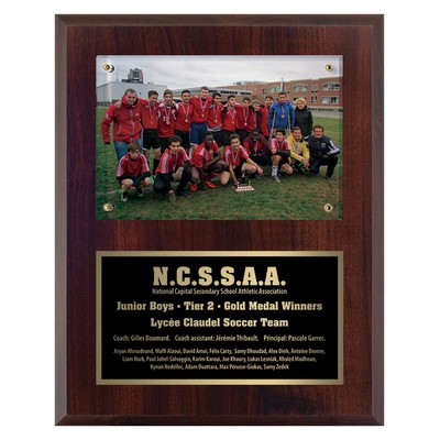 Photo Plaque (Surface Mount) - Cherrywood Saver Finish, Award Trophy, x1