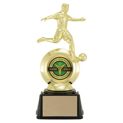 First Choice Soccer " Holder, M, Award Trophy, 8"