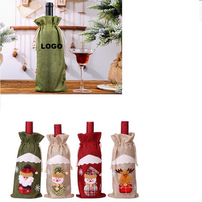 Christmas Wine Gift Bags