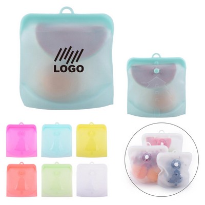 Bpa Free Silicone Reusable Food Storage Bags