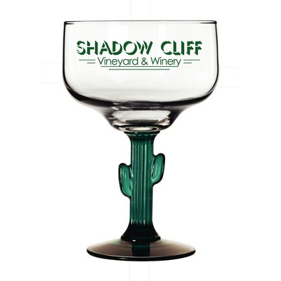 12 oz. Cactus Margarita Glass