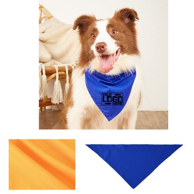 Custom Polyester Towel Dog Bandana