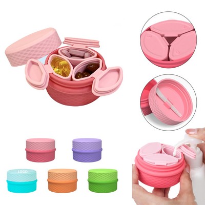 Travel Silicone Makeup Containers