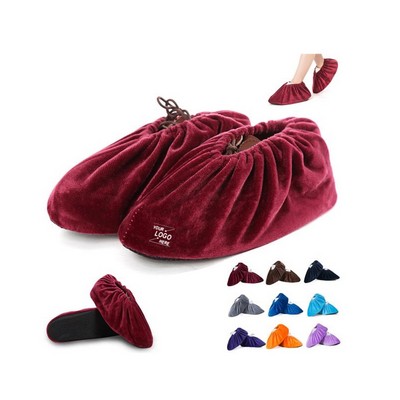 Reusable Fleece Shoe Covers