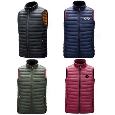 Autumn Winter Cotton Padded Jacket Vest