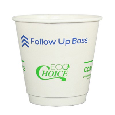 8 Oz. White Eco-Choice Insulated Cup