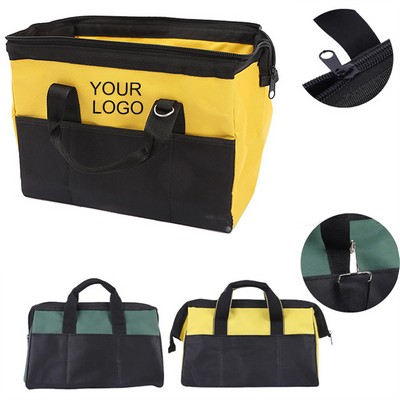 Thickened Large-capacity Custom Zippered Tool Tote Bag