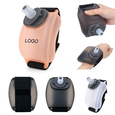 Adjustable Wrist Wearable Running Water Bottle