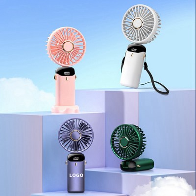 Portable Personal Fan with Hanging Neck