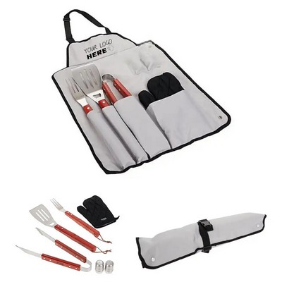 Apron BBQ Tool Set