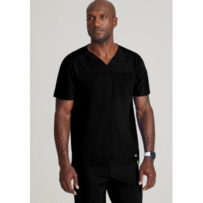 Barco® One Men's 2 Pocket Ribbed V-Neck Top