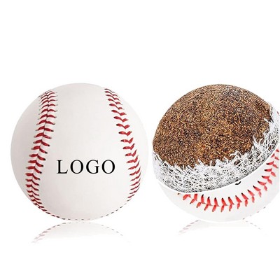 Standard Official Size 9 inch Cowhide Leather Baseball