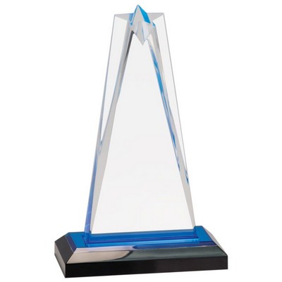 Blue Star Impress Acrylic Award 9"