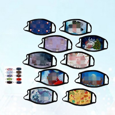 Vibrant 3-Ply Face Mask with Full-Color Dye Sublimation