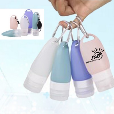 Leak-Proof 3.3 OZ Silicone Travel Bottles