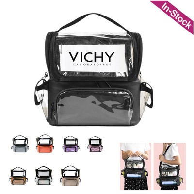 Professional Makeup Artist Travel Case Cosmetic Organizer Bag