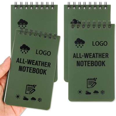 Weatherproof Notepad 100 Lined Pages