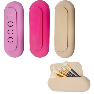 Silicone Travel Makeup Brush Cosmetic Holder