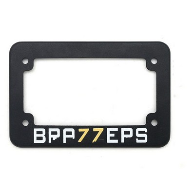 plastic motorcycle license plate holder for US market