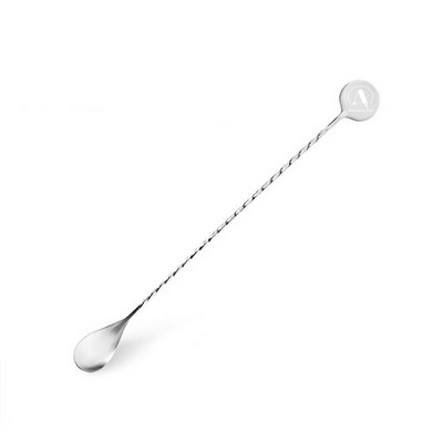 12''L 304 Stainless Steel Cocktail Mixing Spoon