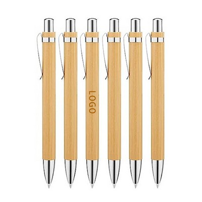 Eco-Friendly Bamboo Ballpoint Pen