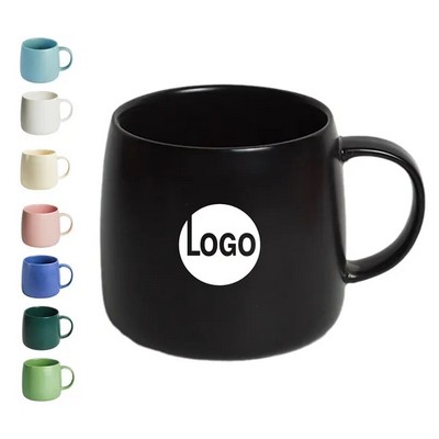 17oz Ceramic Big Belly Coffee Mug