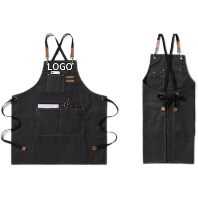 Multi-pocket Kitchen Work Apron