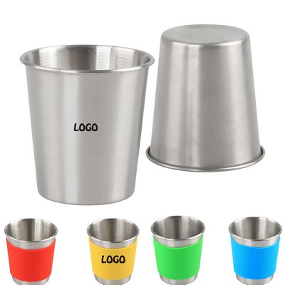 Metal Drinking Glasses With Silicone Sleeve