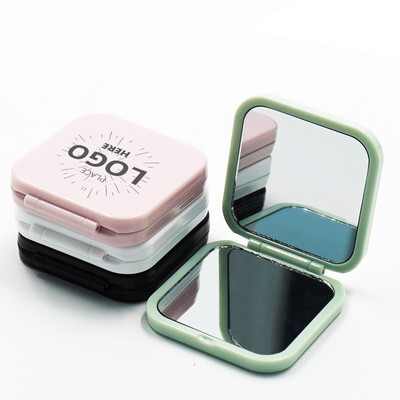 Compact Square Small Makeup Mirror