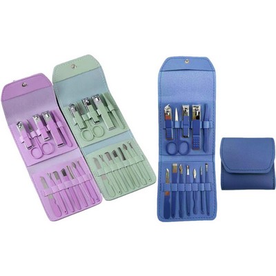 12 Piece Nail Care Set for Men and Women