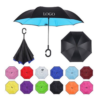 C-type Handle Double Layer Reverse Umbrella