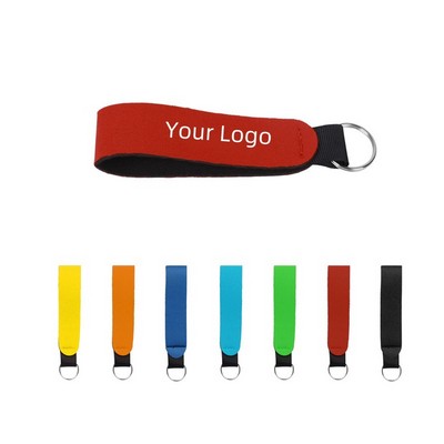 Keychain-Neoprene Wrist Straps